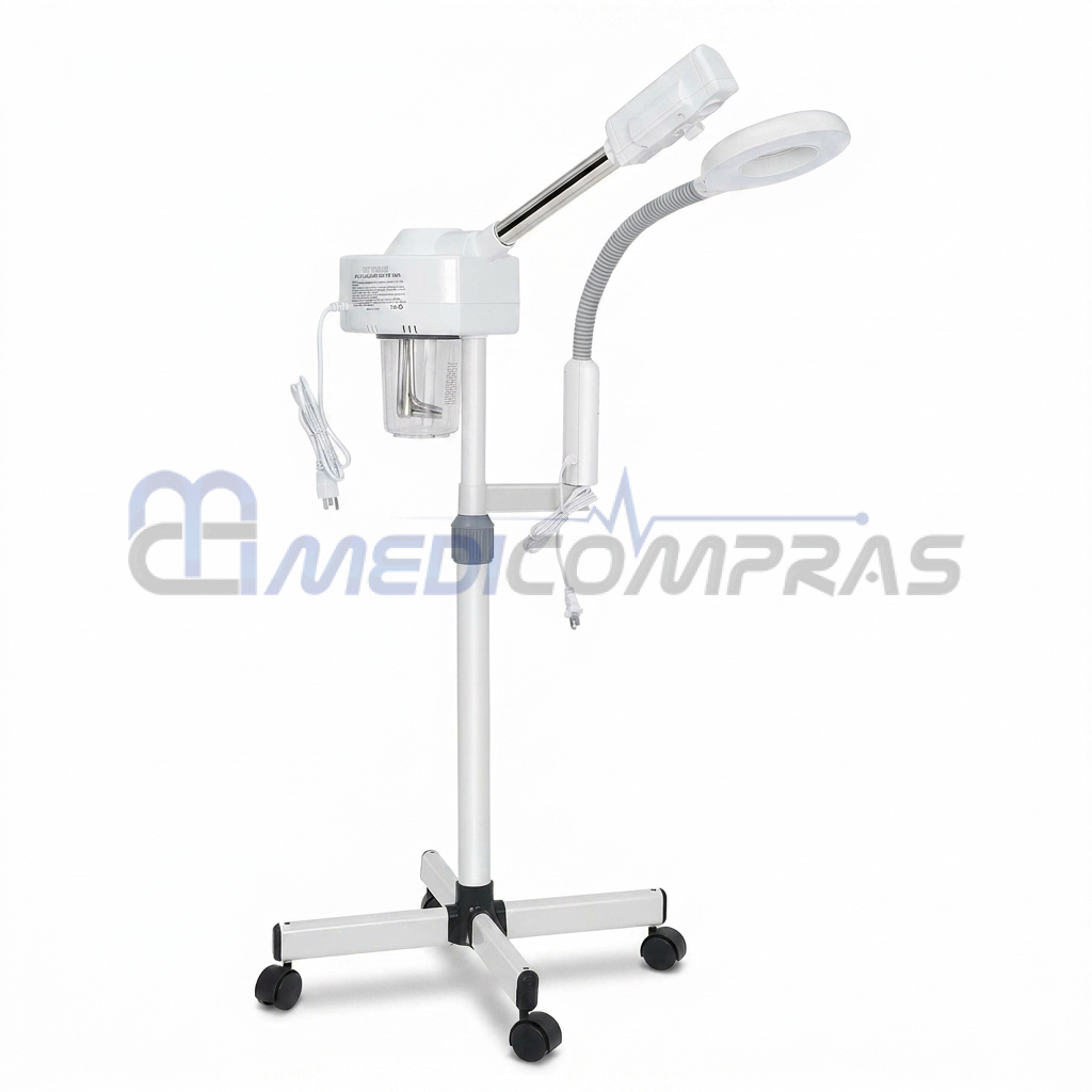 Vaporizador Facial de Ozono con Lupa
