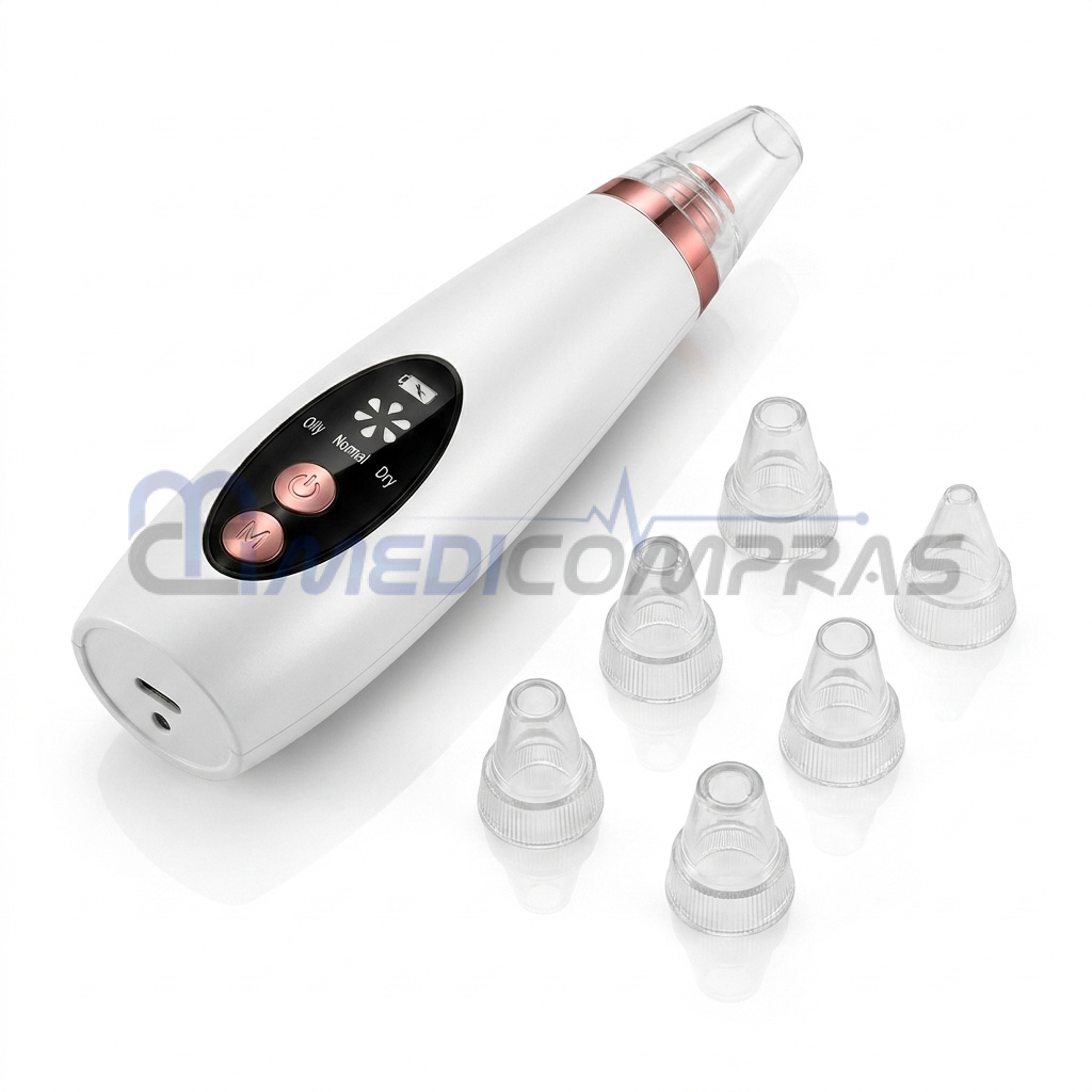 Extractor de Comedones por Succión al Vacío