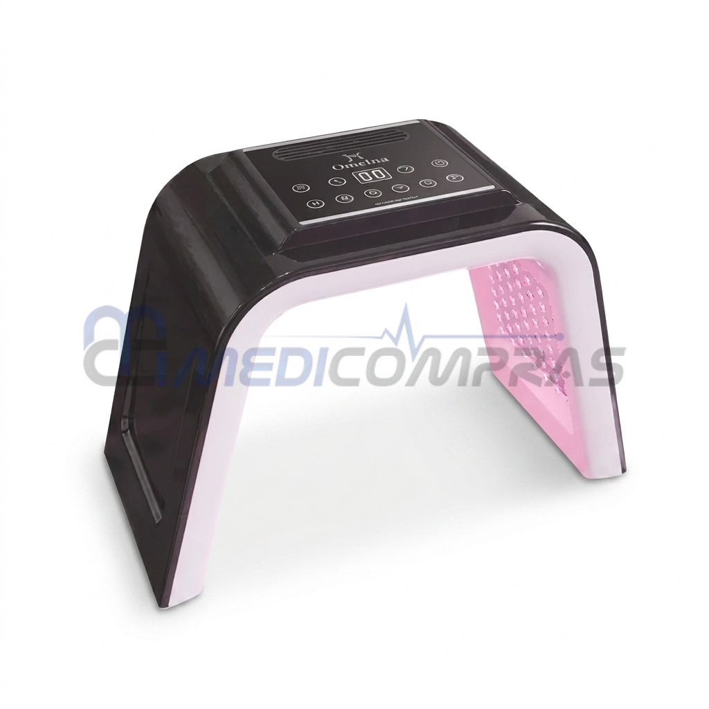 Cabina LED 7 Colores con Nano Spray